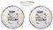 assiettes au design méditerranéen avec motif de sardines. Assiettes plates maritimes (26 cm), assiettes creuses (21 cm) ou assiettes à dessert (20 cm) en grès robuste, finition lisse (lot de 2