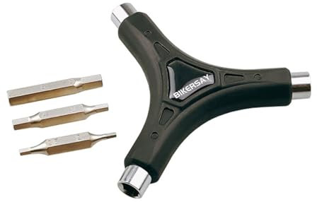 HOUSON Fahrrad Torx Schlüssel, Multifunktions Y-Schlüssel Schraubenschlüssel Werkzeug für Fahrradreparatur 6-fach Innensechskant (2-6mm) BT060