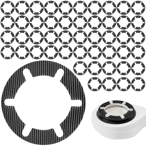 Lot de 50 attrape-cheveux pour canalisations de douche, filtre de vidange de sol, attrape-cheveux, filtre anti-encrassement, filtre d'évier autocollants, filtre de vidange de sol pour salle de bain et