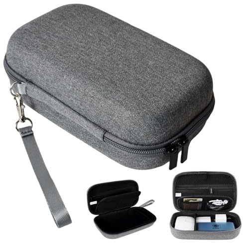 KYSUN Sac de Câble de Voyage Grande Capacité Antichoc, Organisateur Portable Double Couche pour Accessoires Électroniques, Séparateurs Amovibles, Poignée de Transport, Compact pour Tech Gadgets