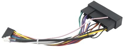 CVPX Compatible con KIA Rio 2012, Kit de molduras para Panel de Montaje de Tablero estéreo de 9 Pulgadas, Marco de Fascia para Radio de Audio de 2 DIN(Power Cord)