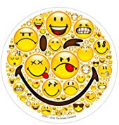 Modecor Oosta Emoticon Smile 40570 Tortenplatte