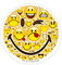 Modecor Oosta Emoticon Smile 40570 Tortenplatte