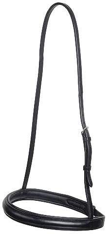 Collegiate Cavesson Noseband IV, Black, Cob