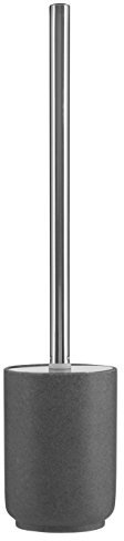 Premier Housewares 1601684 Canyon Toilet Brush, Grey, Polyresin, H38.50 x W9 x D9cm