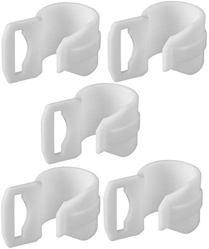 Preiswert&Gut 10 x Zelt-Clip Kunststoffhaken Ø 20–25 mm C-Clips für Camping Vorzelt & Zeltstangen, Innenzelthaken für Zeltgestänge Campingausrüstung und Zeltzubehör