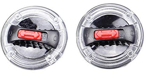 SUNERLORY Casco Tornillos Visera 1 par Accesorios Fácil instalación Durable Protección Bloqueo Reemplazo oque Lente portátil PC para Motocicleta Al Aire Libre Ligero para 358 396 370