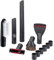McFilter - Set di ugelli da 12 pezzi per aspirapolvere Miele Complete C3 Cat and Dog PowerLine, connettore 32/35 mm con adattatore + ugelli e spazzole