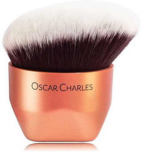 Oscar Charles Pinceau de maquillage, grand pinceau bronzant, pinceau à fond de teint, pinceau de maquillage pour le corps