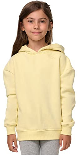 Urban Classics Mädchen Girls' Hoodie Kapuzenpullover, Softyellow, M EU