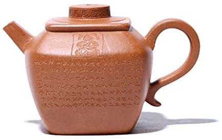 hanxiaoyishop Teekanne Traditionelle Yixing lila lehm Topf ore absteigend Schlamm teekanne handgemachte quartett Haushalt teekanne Kung fu Tee Tee Lila Tontopf (Size : 160ml/5.6oz)