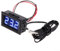 Termometro digitale con sonda, termometro per auto, LED digitale da -50 ~ 110 °C, termometro DC 5 – 12 V