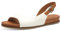 Jana Femme 8-28160-42 Sandale Plate, Blanc, 41 EU Large