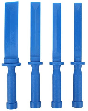 VOPBOR Scraper Chisel Set, Universal Nylon Plastic Composite Scraper Remover Chisel Tools Kit for Adhesive Caulk and More