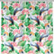 ANHOPE Lotus Duschvorhang Wasserdicht Polyester Stoff Badezimmer Vorhang Seerose Blume Vogel Bad Vorhang Schimmel und Schimmelresistent Badewanne Dekor Set mit 12 Haken 180x180cm