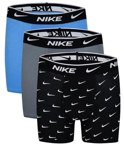 Nike Unisex 9N0847-F66_10-12Y Shirt, Schwarz/Weiß, Jahre