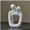 Skulptur Dekoration Liebespaar Deko, Moderne Abstrakte Deko, Paar Statue, Wohnzimmer, Bar, Zimmer, Büro Paar A