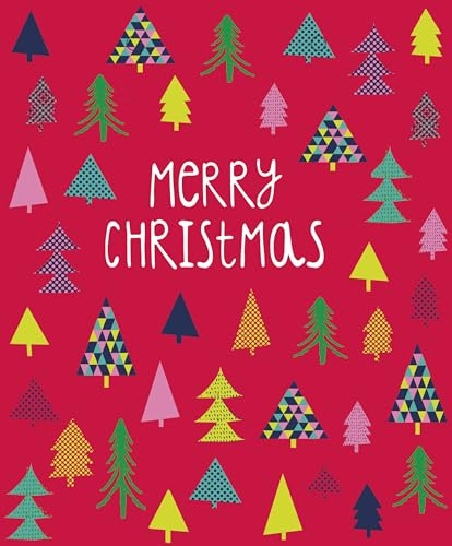 Festive Xmas Trees Medium Christmas - Gift Bag Festive Gift Wrap Gifting Accessory 736208
