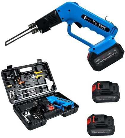 150W Foam Cutting Tool Cordless Foam Cutter, Sponge Foam Cutting Machine,Electric Air Cooled Hot Knife Styrofoam Cutter, Lithium Battery Rechargeable Hot Knife