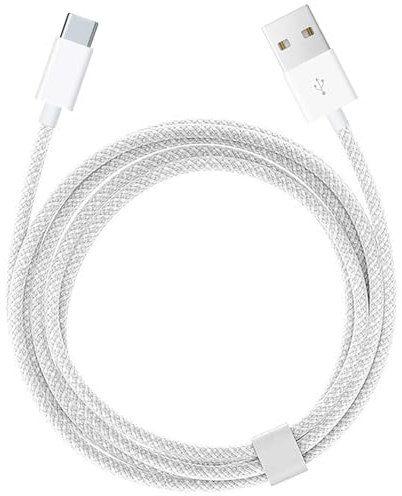 IPhone15/16 Car Carplay Charger Cable, USB A to USB C Woven Cable Compatible for IPhone 16E, 16/15 pro max, 16/15 pro, 16/15 Plus Charging Cord, AirPods 4/AirPods (2nd Gen)/IPad Charging Power Cable