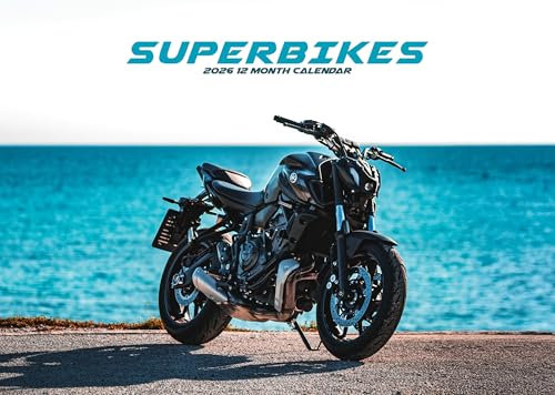 Superbikes (Bikers/Motorräder) Kalender 2026 A3 Wirobound Full Color