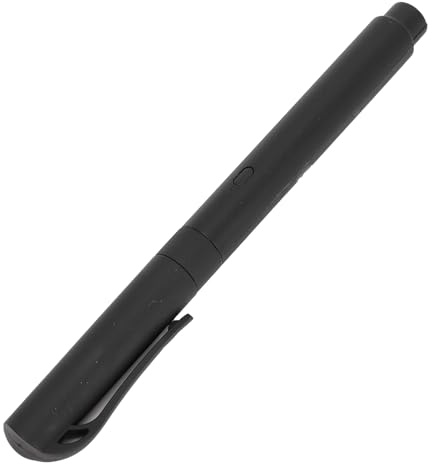 Annadue Oreillette Cachée avec Stylo Bluetooth, Oreillette sans Fil avec Microphone, Stylo à Encre Rechargeable, Casque Mains Libres, Gadget Espion pour Le Bureau et la Maison