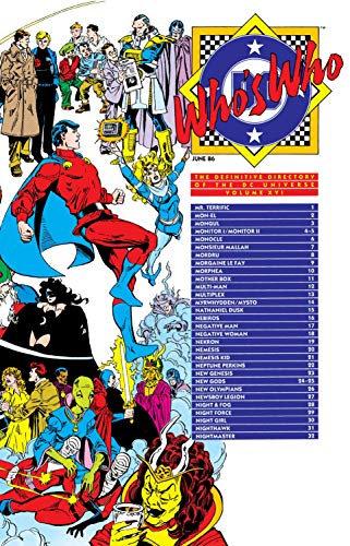 Who's Who: The Definitive Directory of the DC Universe (1985-1987) #16 (English Edition)