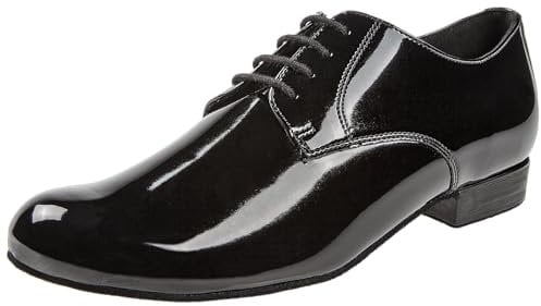 Diamant TANZSCHUHMANUFAKTUR Herren 179-025-038 Tanzschuh, Schwarz, 44 EU Weit