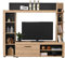 BIZZOTTO Parete, Rovere, Nero, 157,5 x 172,5 x 33