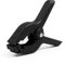 Coideal Plastic Nylon Spring Clamps - 12 Pack Heavy-Duty Photography Backdrops Clips for Studio Backgrounds Woodworking (115 mm, Black)