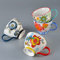 superyes Large Floral Coffee Mugs Sets of 4, Coffee Cups Set for Tea Milk Latte Cappuccino Cereal Hot Chocolate Soup, Gift for Friend, Family 15oz