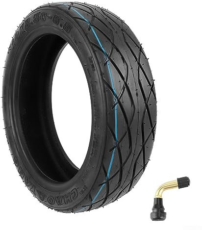 Elektroroller Reifen, Scooter Ersatz Zubehör 10 Zoll 10x2.50-6.5 Elektroroller Tubeless Reifen 60/70-6.5