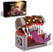 Mittelalterlicher Schatz Monstertruhe Würfelkasten Bausteine Bausatz, 326Stück MOC Mimik Schatzbausteine Bausatz, Drachen Brettspiel Monster modell Spielzeug Deko Geschenke für Erwachsene Kinder