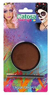 ATOSA maquillaje al agua pintura facial color marron