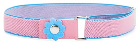 Ladeheid Mädchen Gürtel Elastik-Gürtel 1-6 Jahre 34-65 cm P15K