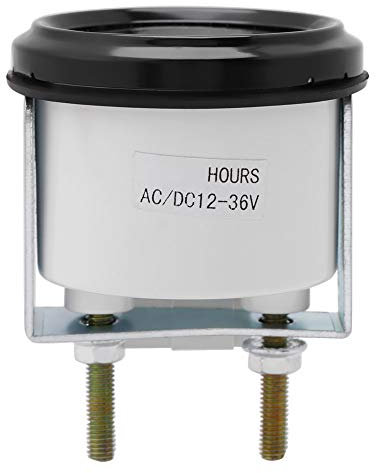 Contaore, 12-36 V DC AC 6 Digit induttivo Contaore tachimetro per barca, trattore, generatore, motore, tosaerba