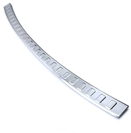 tuning-art BL980 Ladekantenschutz mit Abkantung passend für Honda CR-V 5 2018-07/2023, Farbe:Silber