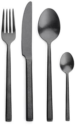Serax Pure Besteckset 24 tgl Schwarz