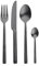 Serax Pure Besteckset 24 tgl Schwarz