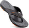 HAOLIRA Chanclas de Hombre para la Playa Piscina Sandalias Soporte Arco Verano Antideslizante Interior Exterior Zapatos