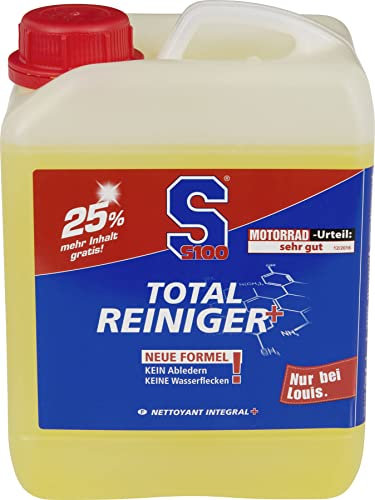 Dr. Wack S100 Komplettreiniger Plus Edition, 2,5 Liter, selbsttrocknend, hoher Schutz für die Reinigung von Auto, Motorrad, Roller, Quad, ATV