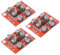 Hailege 3pcs AD828 Stereo Preamplifier Board Preamp Power Amplifier Board AMP Module DC5V-15V 12V