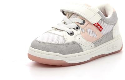 Kikouak, Sneakers Basses Mixte, Blanc Rose, 30