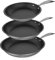 Cecotec Set de Sartenes Polka Classy 20-24-28 Bucket Set Steel Diámetro 20-24-28 cm, Acero Inoxidable 18/10, Revestimiento Antiadherente, Mango Remachado, Apta para todo Tipo de Cocinas
