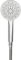 Triton Showers Shower Head | Olivia | Water | 5 Setting Spray | High Pressure Shower Heads | Universal | Chrome | Head Set | Shower Accessories