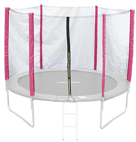 Jawinio Trampolin-Sicherheitsnetz Trampolin-Zubehör Ersatzteile 10FT/305cm pink