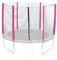 Jawinio Trampolin-Sicherheitsnetz Trampolin-Zubehör Ersatzteile 10FT/305cm pink