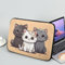 Showudesigns Funda protectora para laptop de 12 pulgadas con diseño de gato lindo para mujeres y niños, funda delgada para laptop de 12 pulgadas, bolsa de accesorios adecuada para amigos, bolsa de