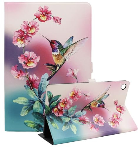 Bbjjkkz Tablet Case for Samsung Galaxy Tab A9 8.7 Inch 2023 SM-X110 SM-X115 SM-X117, Slim Fit Lightweight Protective Pattern Tablet Case Cover for Galaxy Tab A9 8.7, Bird