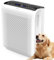 AROEVE - Purificatori d'aria per la casa, grande stanza fino a 1395 sq ft con sensori di qualità dell'aria, filtri lavabili, peli di animali domestici, polline, fumo, polvere per